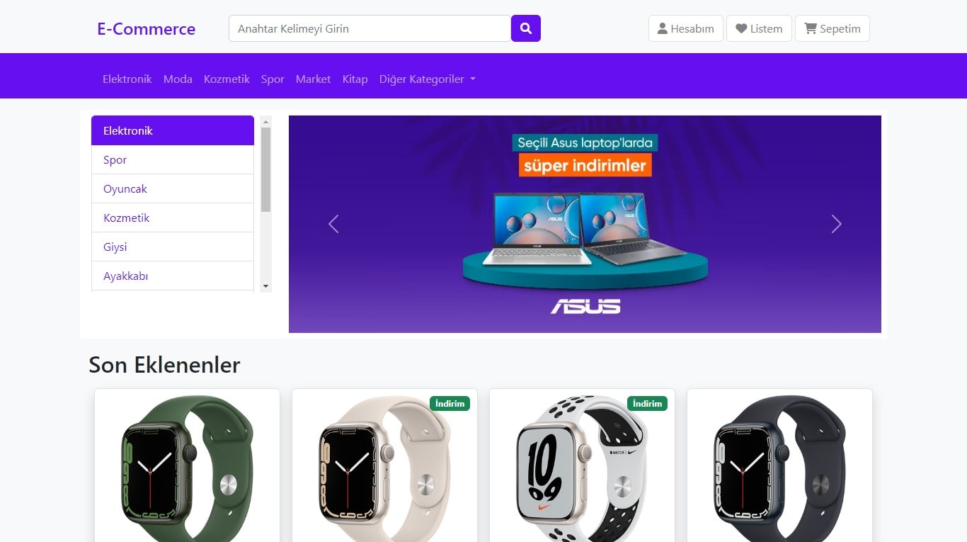 E-Commerce Site